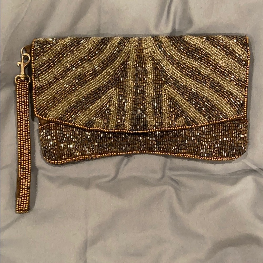Nordstrom Rack zippered party clutch